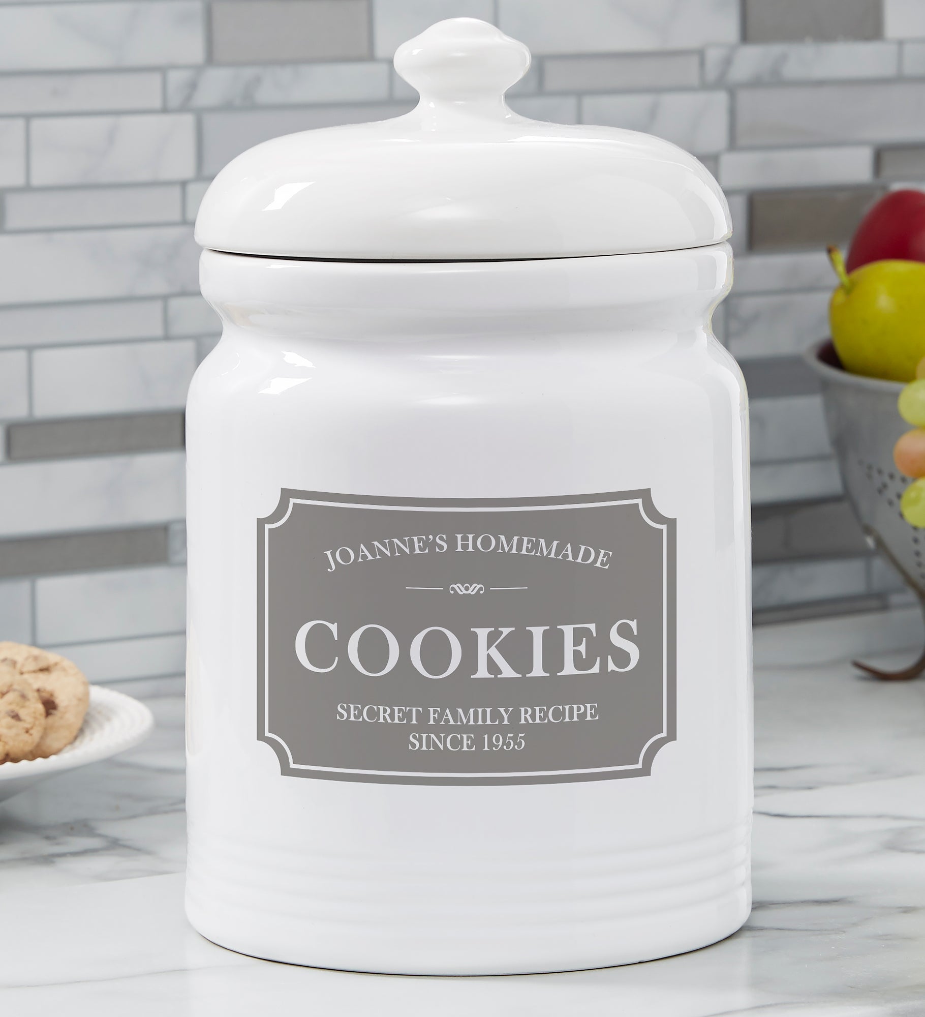Family Market Personalized Cookie Jar